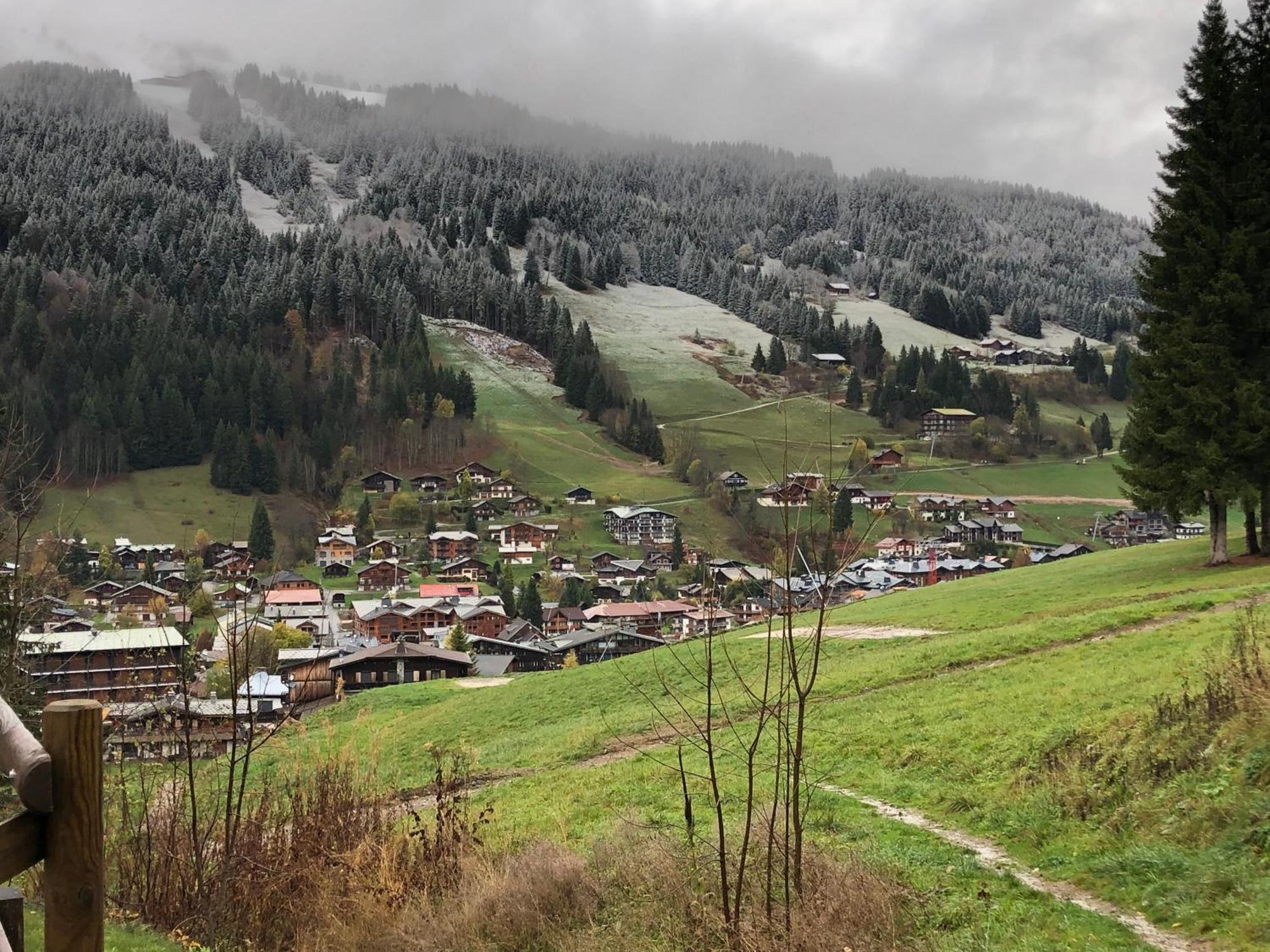 Bel App Aux Gets 10Mn Centre Ski Parking Tennis Prive Les Gets Buitenkant foto